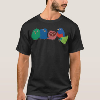 T-shirt Cinq oiseaux