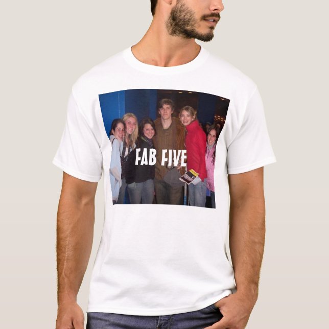 T-SHIRT CINQ OUVRIERS (Devant)