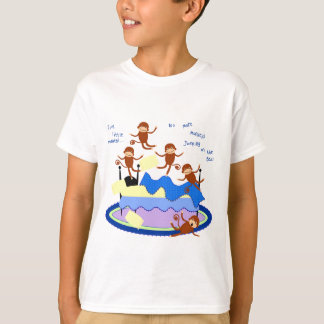 T-shirt cinq petits singes