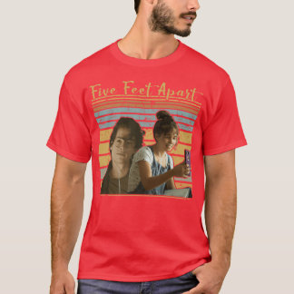 T-shirt Cinq pieds à part Romance Histoire d'amour