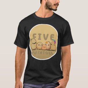T-shirt cinq pommes de terre