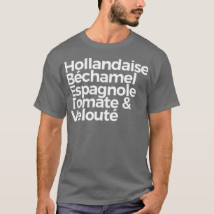T-shirt Cinq Sauces mères 