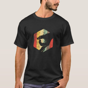 T-shirt Circle Jeu drôle Vintage regard à travers Gotcha