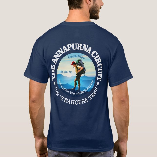 T-shirt Circuit d'Annapurna (Dos)