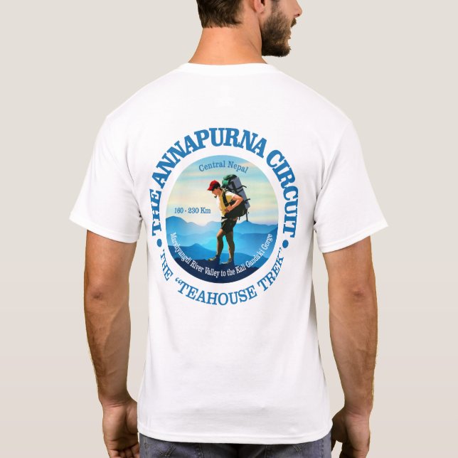 T-shirt Circuit d'Annapurna (Dos)