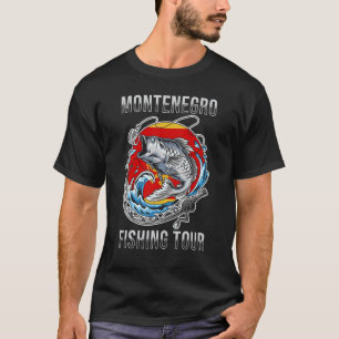 T-shirt Circuit de pêche au Monténégro