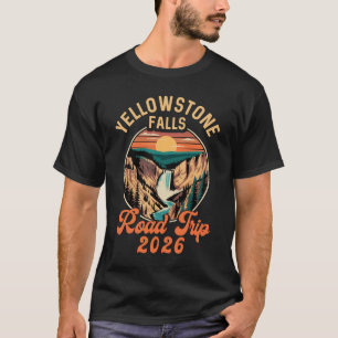T-shirt Circuit Yellowstone Falls 2026 Vacances d'été F