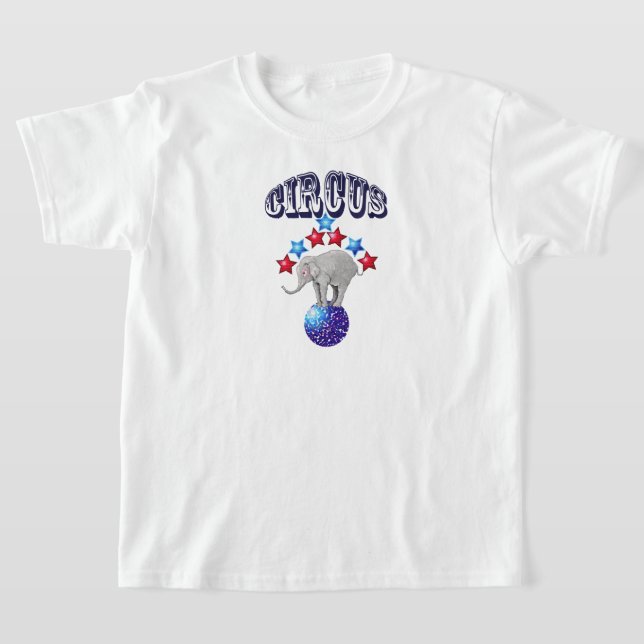 T-shirt Circus Elephant Carnival (Poser)