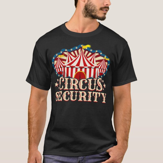 T-shirt Circus    PartyCircus s Circus sécurité (Devant)