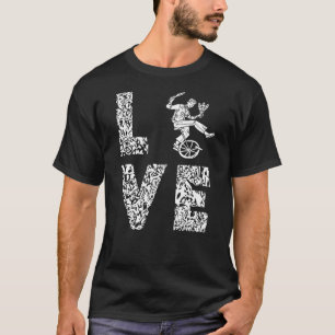 T-shirt Cirque Amour Unicycle Show Balancing Leopard Circu