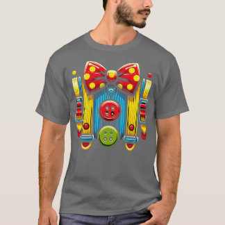 T-shirt Cirque Clown Design Anniversaire Fête Halloween Co