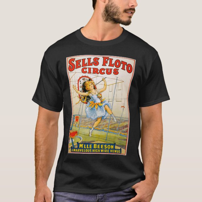 T-shirt Cirque de Floto de ventes (Devant)