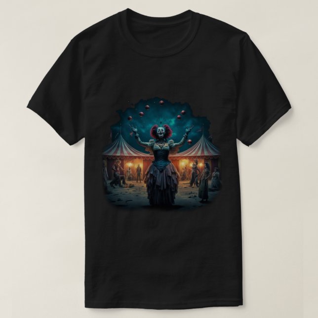 T-shirt Cirque déplaisant (Design devant)