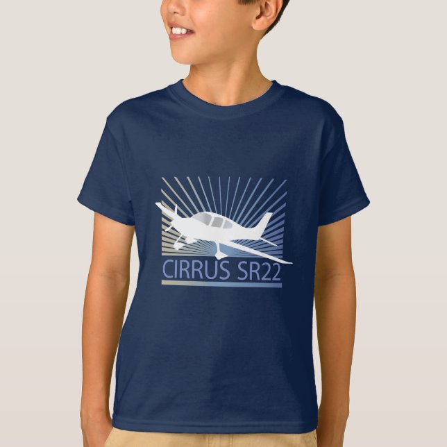 T-shirt Cirrus SR22 (Devant)