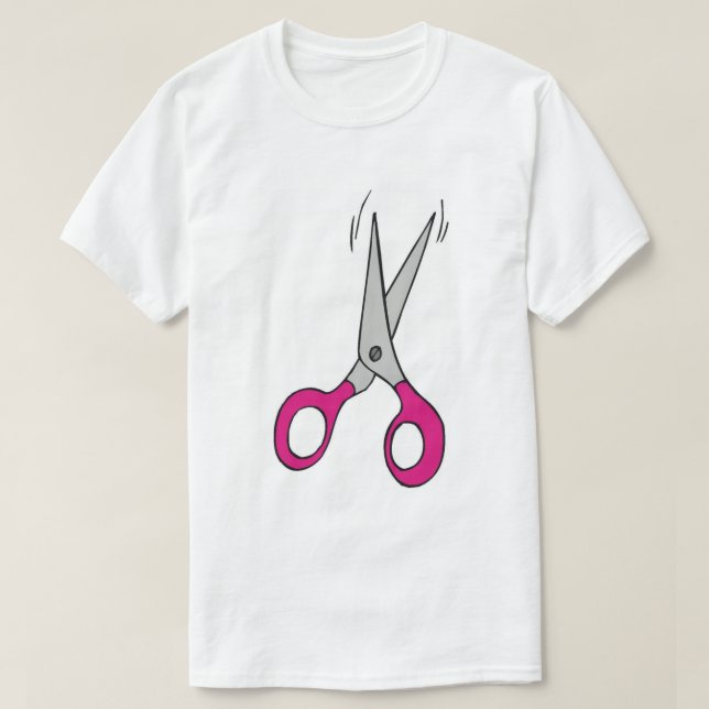 T-shirt Ciseaux (Design devant)