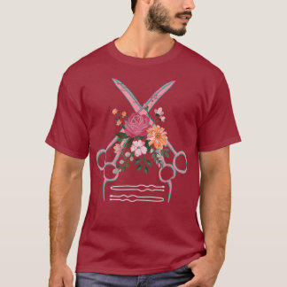 T-shirt Ciseaux coupe-cheveux Hairstyliste