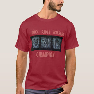 T-shirt Ciseaux de papier de roche