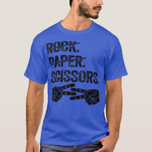 T-shirt Ciseaux en papier rock Lesbiennes Filles Fierté Pa