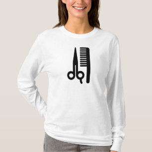 T-shirt Ciseaux et peigne