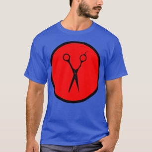 T-shirt Ciseaux rouges