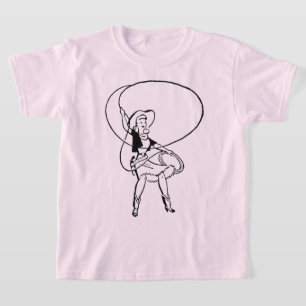 T-shirt CISV Austin Cowgirl Fille