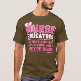 T-shirt Citation 1 de l'infirmière éducatrice