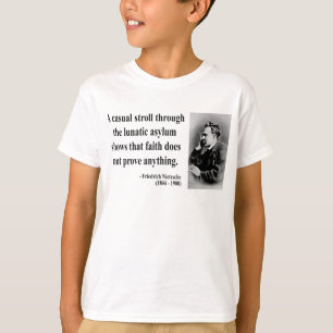 T-shirt Citation 1B de Nietzsche