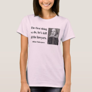 T-shirt Citation 4b de Shakespeare