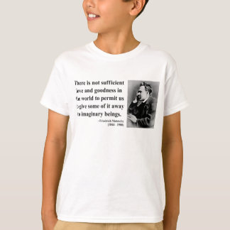 T-shirt Citation 7b de Nietzsche