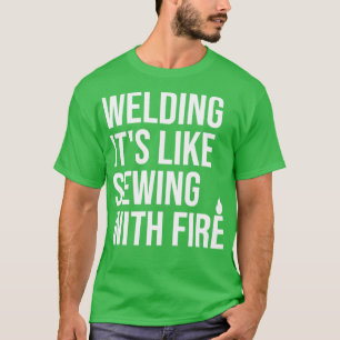 T-shirt Citation à souder Souder son semblable couture ave