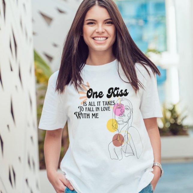 T-shirt Citation Abstraite moderne sur la musique et l'amo (Créateur téléchargé)