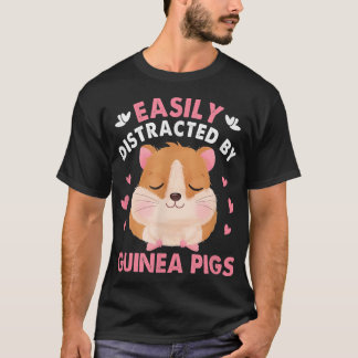 T-shirt Citation amusante de Cochon de Guinée pour une Gui
