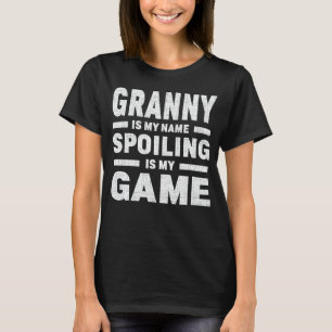 T-shirt Citation amusante de Granny mignonne grand-mère