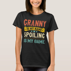 T-shirt Citation amusante de Granny mignonne grand-mère