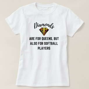 T-shirt Citation Amusante De Softball   Cantiques