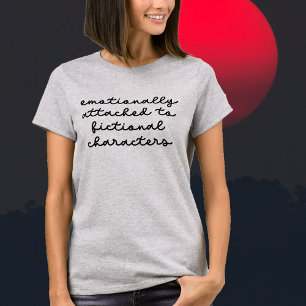 T-shirt Citation amusante pour les amateurs de livres Scri