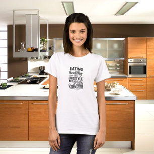 T-shirt Citation amusante pour un style de vie sain