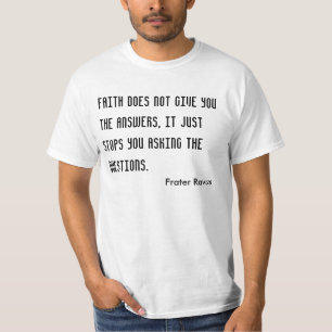 T-shirt Citation athée