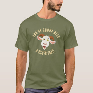 T-shirt Citation célèbre de chèvre drôle de rire