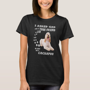 T-shirt Citation Cockapoo Maman, Impression Papa Cockerdoo