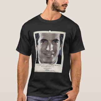 T-shirt Citation Cryptique Célèbre Jfk Jr