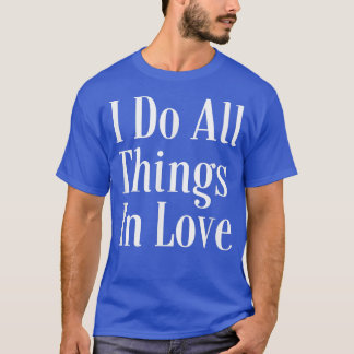T-shirt Citation D'Affirmation Motivation Je Fais Toutes L