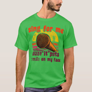 T-shirt Citation d'amis de chanteur