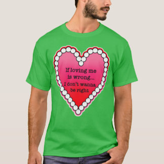 T-shirt Citation d'amour drôle vintage