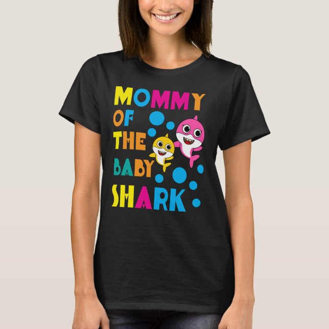 T-shirt Citation d'anniversaire de requin drôle B-day Mama (Devant)