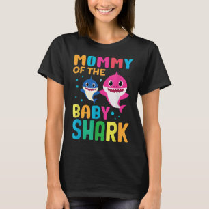 T-shirt Citation d'anniversaire de requin drôle B day Mama