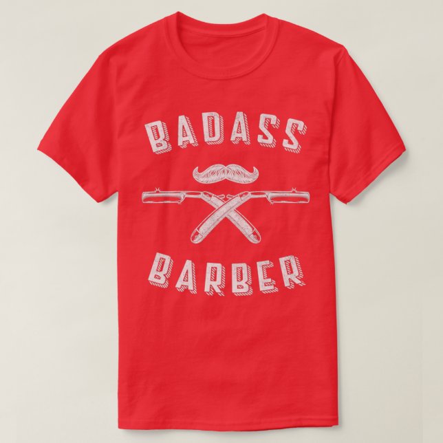 T-shirt Citation de barbier amusant 6 (Design devant)