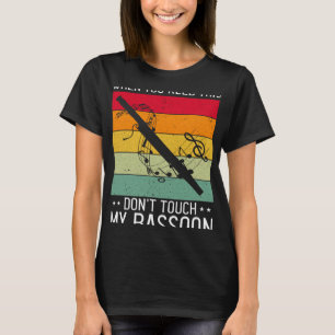 T-shirt Citation de Bassoon pour Bassoon Reed et Bassoonis