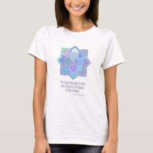 T-shirt Citation de beauté Mandala Roosevelt