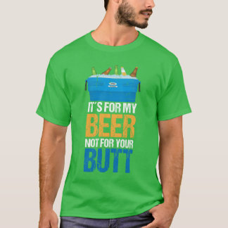 T-shirt Citation de bière de Tailgating vintage